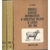 HODOWLA ZWIERZĄT GOSPODARSKICH W KRÓLESTWIE POLSKIM W LATACH 1815-1918. TOMY OD I DO III