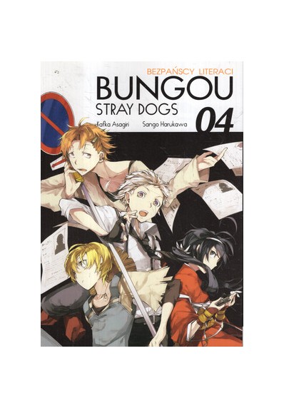 BUNGOU STRAY DOGS. BEZPAŃSCY LITERACI Nr.4