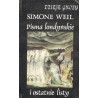 DZIEJE GNOZY - PISMA LONDYŃSKIE I OSTATNIE LISTY