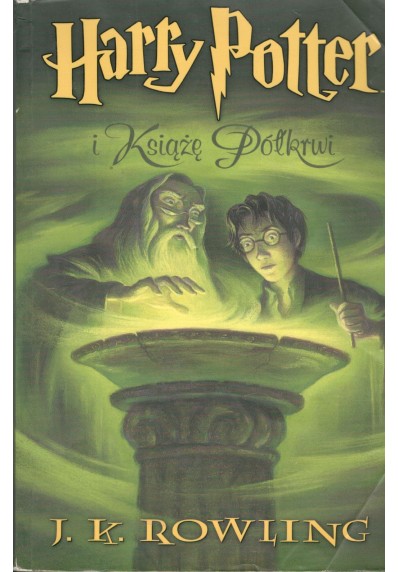 HARRY POTTER I KSIĄŻĘ PÓŁKRWI