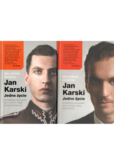 JAN KARSKI - JEDNO ŻYCIE - 2 TOMY