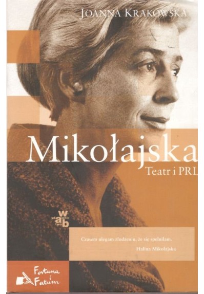 MIKOŁAJSKA. TEATR I PRL