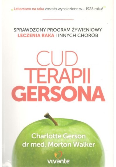 CUD TERAPII GERSONA