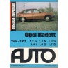 OPEL KADETT, OBSŁUGA I NAPRAWA