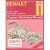 RENAULT 30 OWNERS WORKSHOP MANUAL