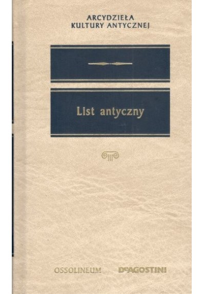 LIST ANTYCZNY - ANTOLOGIA