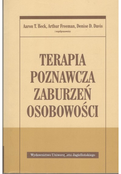 TERAPIA POZNAWCZA ZABURZEŃ OSOBOWOŚCI